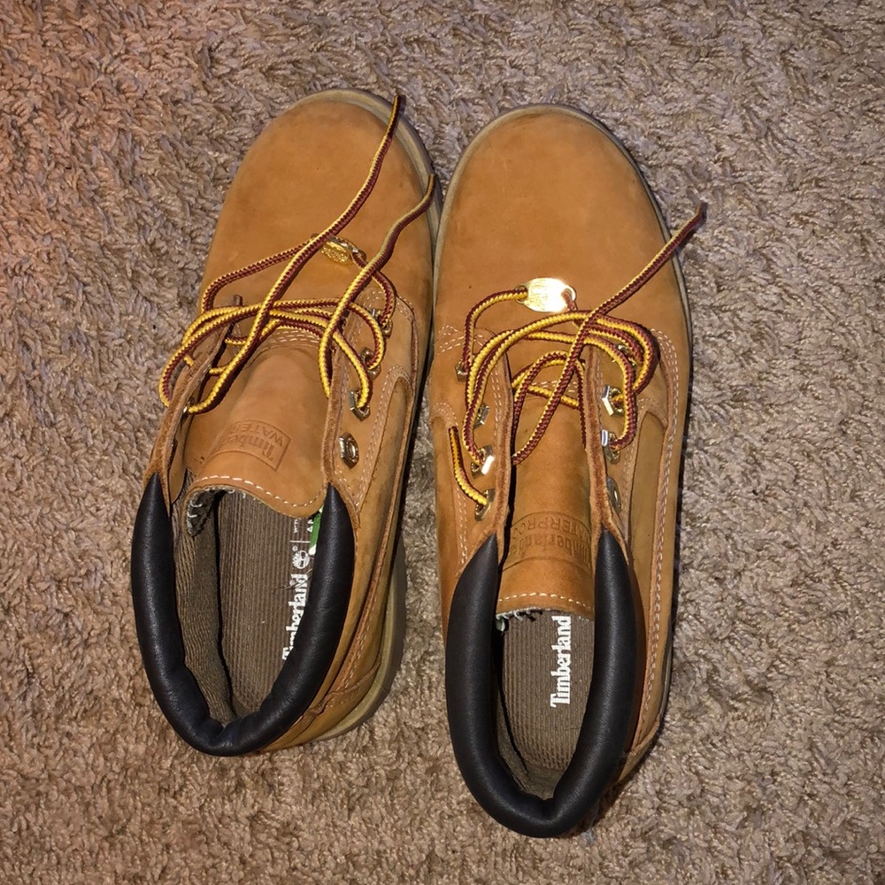 Timberland combat boots